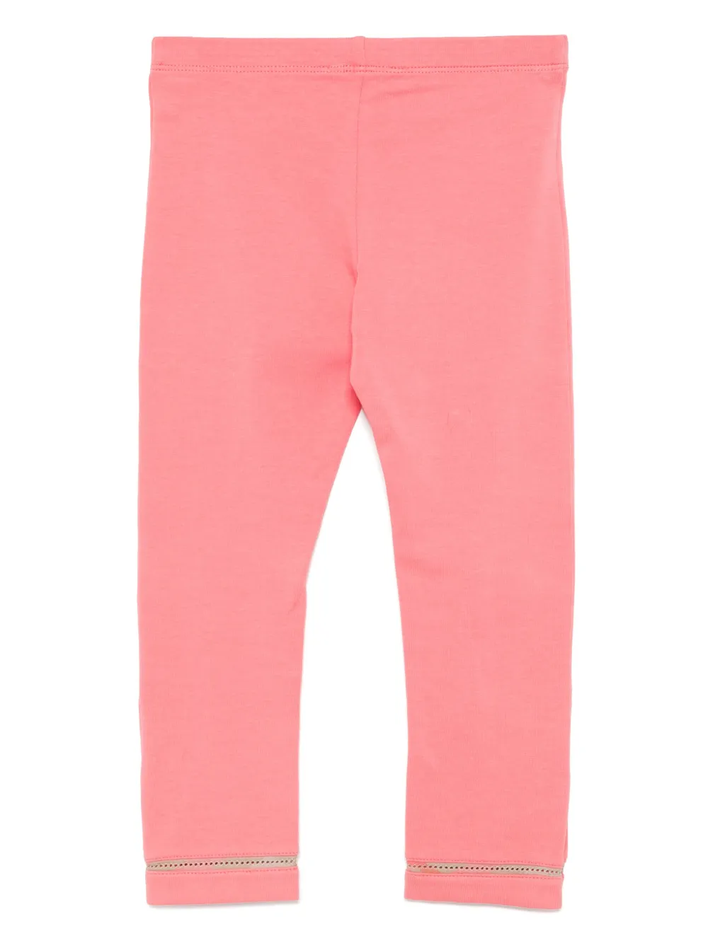 Burberry Elasticated Waistband Leggings In Pink