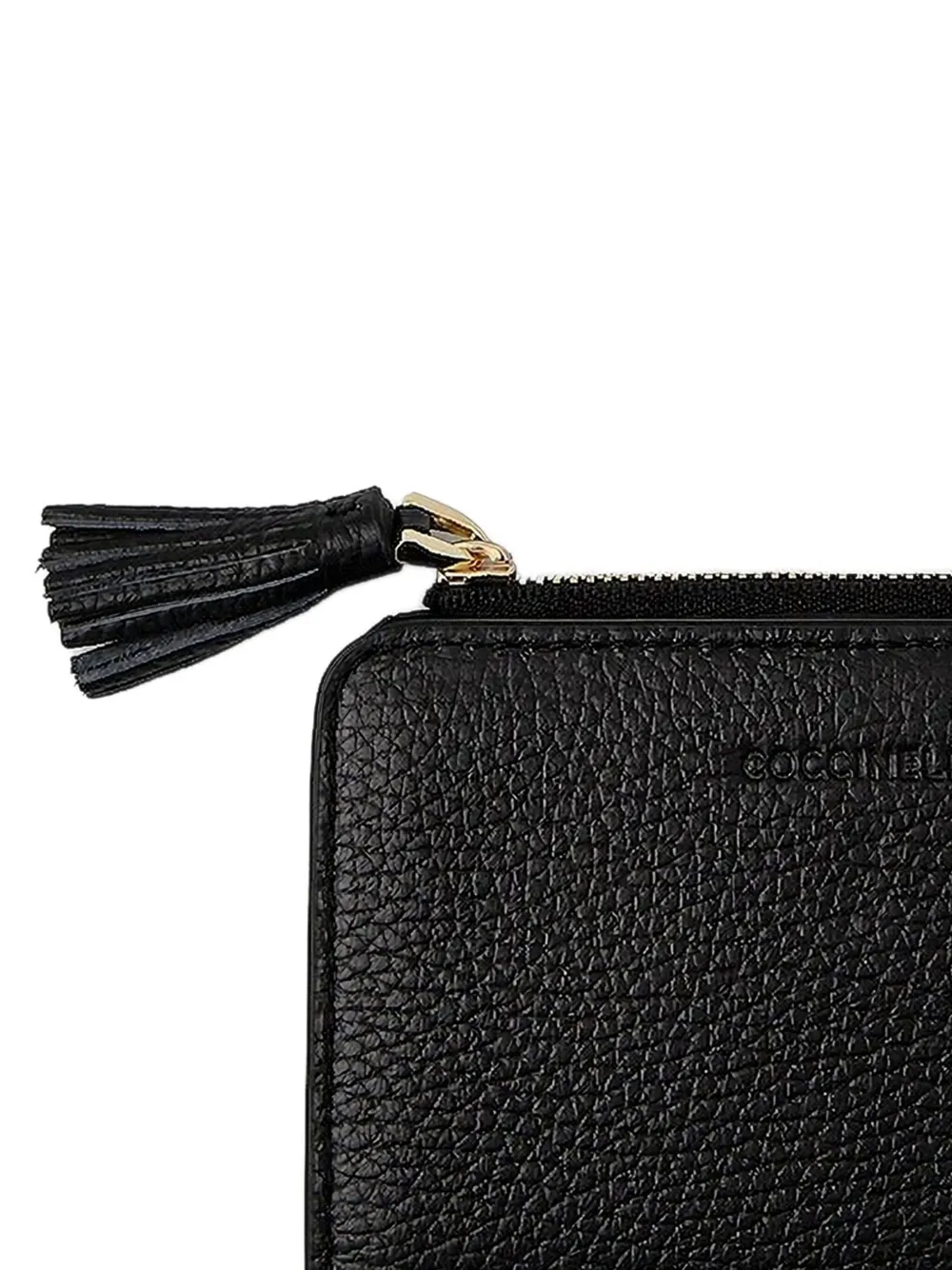 Coccinelle Portemonnee met kwastje Zwart