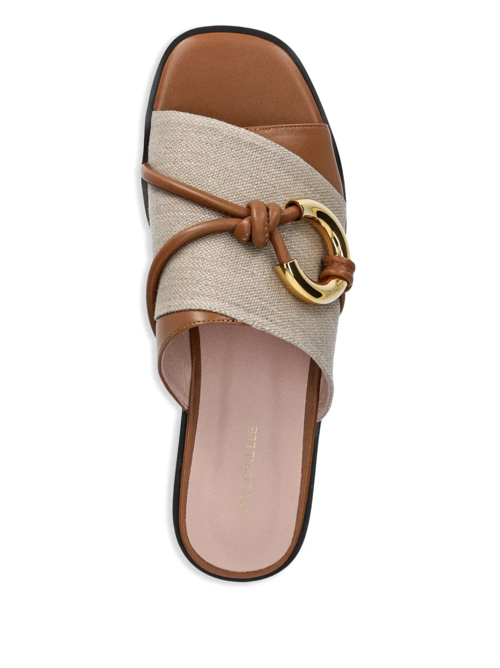 Coccinelle Carmy Sandals In Neutral