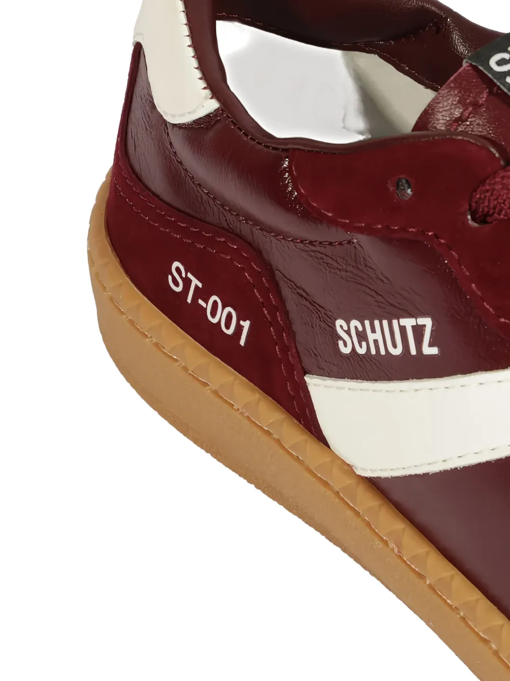 SCHUTZ 30MM PANELLED LOW-TOP SNEAKERS 