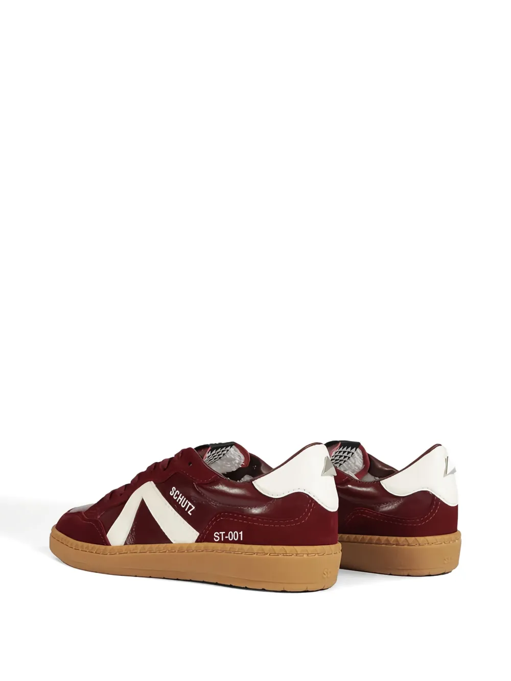 SCHUTZ 30MM PANELLED LOW-TOP SNEAKERS 