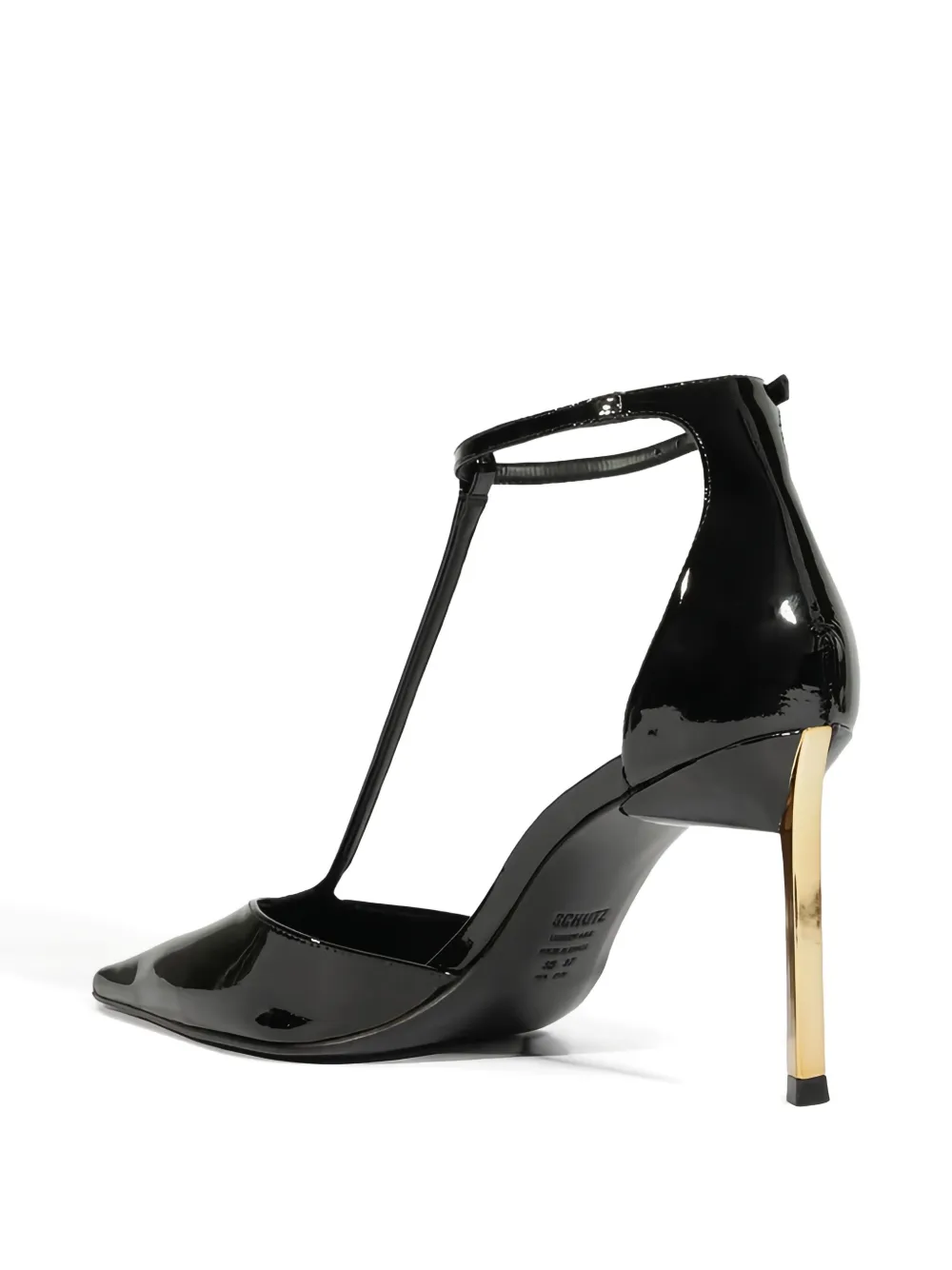Shop Schutz 87mm T-bar Strap Patent Pumps