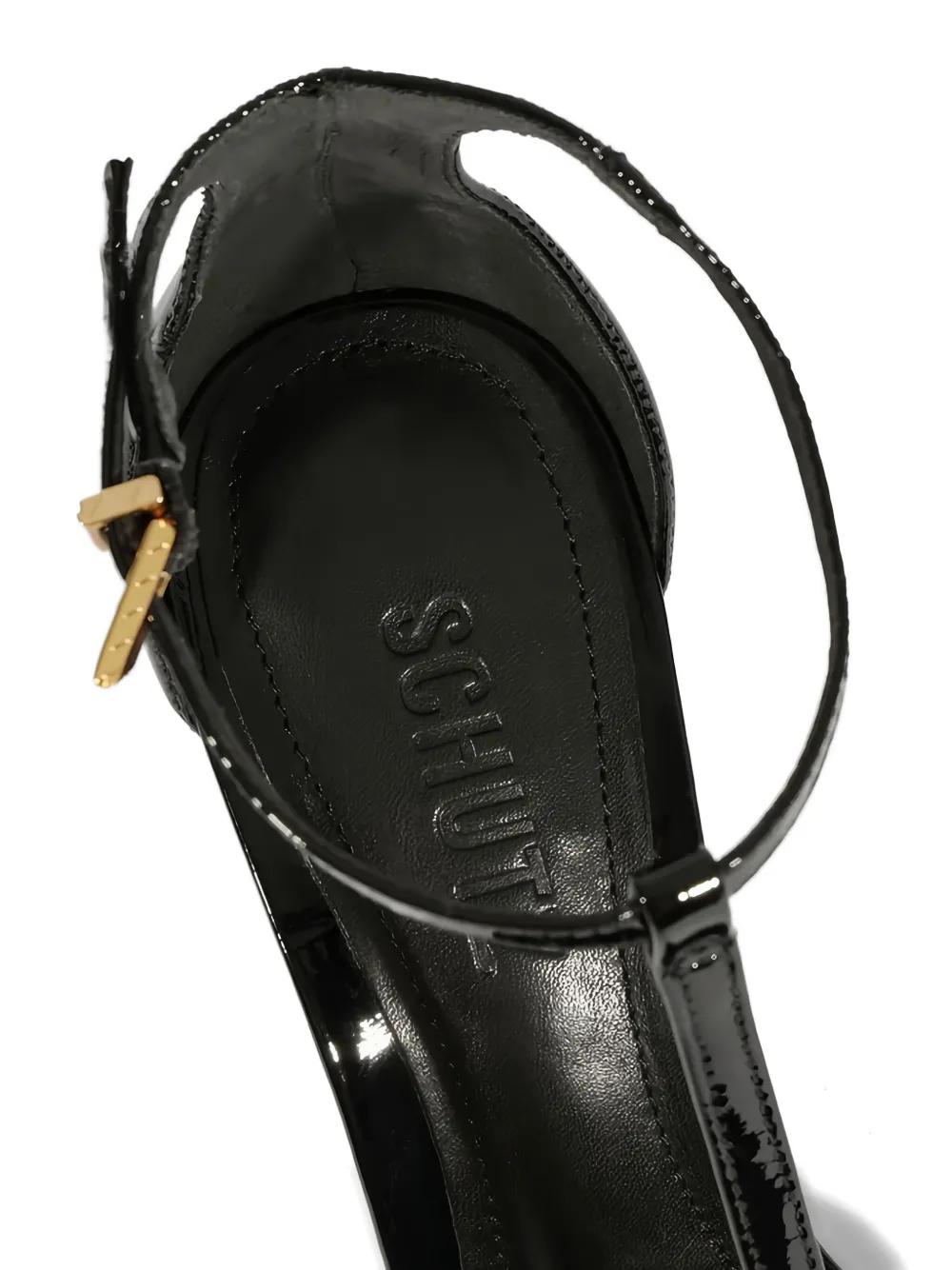 Shop Schutz 87mm T-bar Strap Patent Pumps