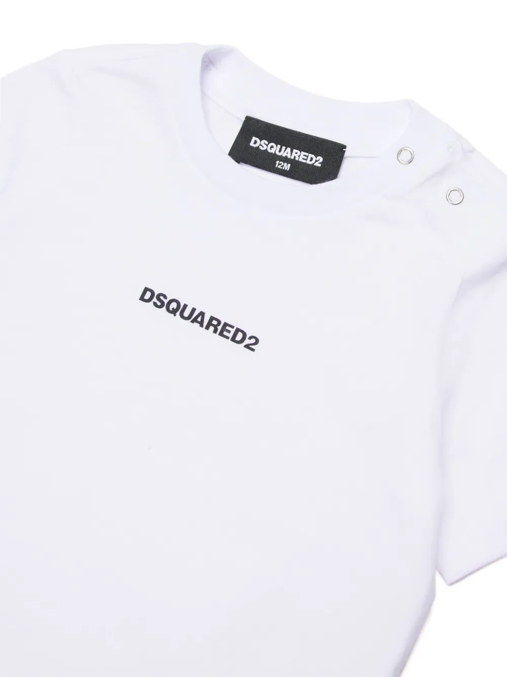 DSQUARED2 KIDS T-shirt met logoprint Wit