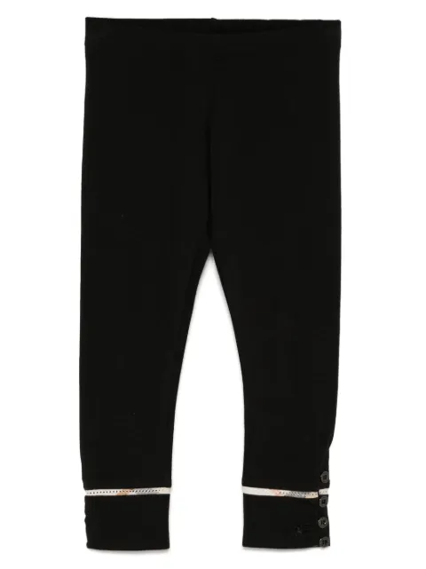 Burberry Kids elasticated waistband leggins