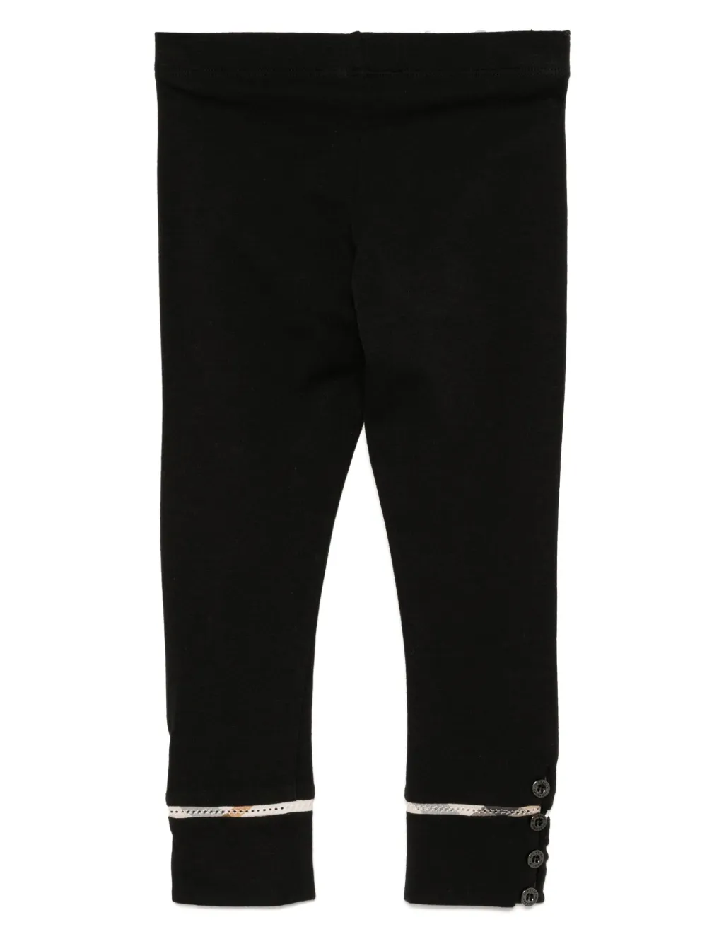 Burberry Kids Legging met elastische tailleband Zwart