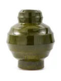 POLSPOTTEN Sumo geometric vase - Green