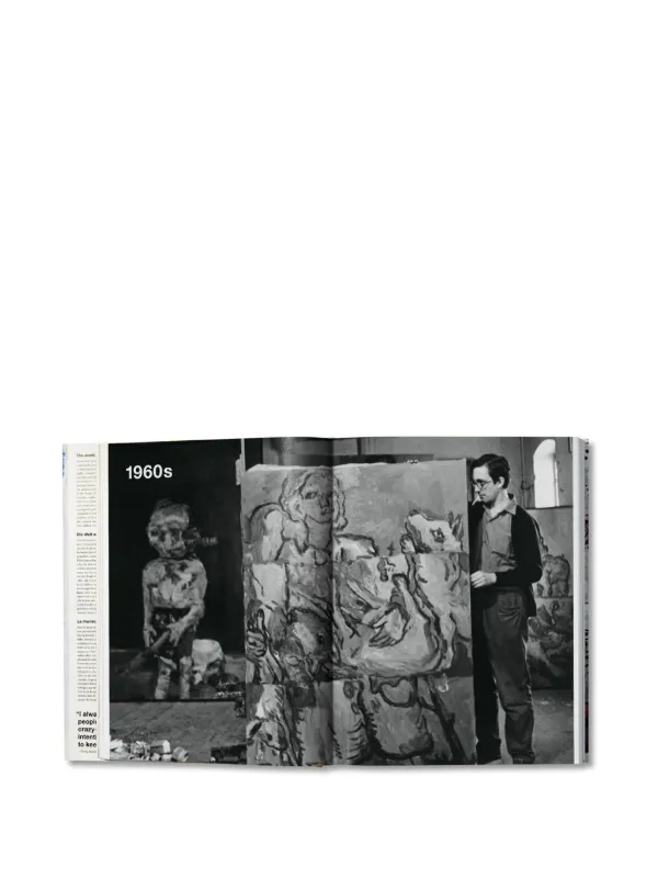TASCHEN Georg Baselitz By Hans Werner Holzwarth Book | White
