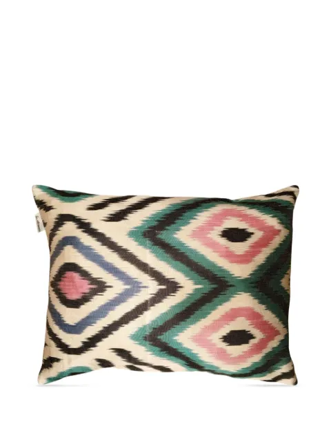 Les-Ottomans cojín decorativo con motivo geométrico