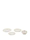 POLSPOTTEN Golden Finds dinnerware set (four-piece-set) - White