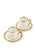 POLSPOTTEN Golden Finds espresso cup (set of four) - White