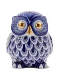 POLSPOTTEN Owl ceramic money box - Blue