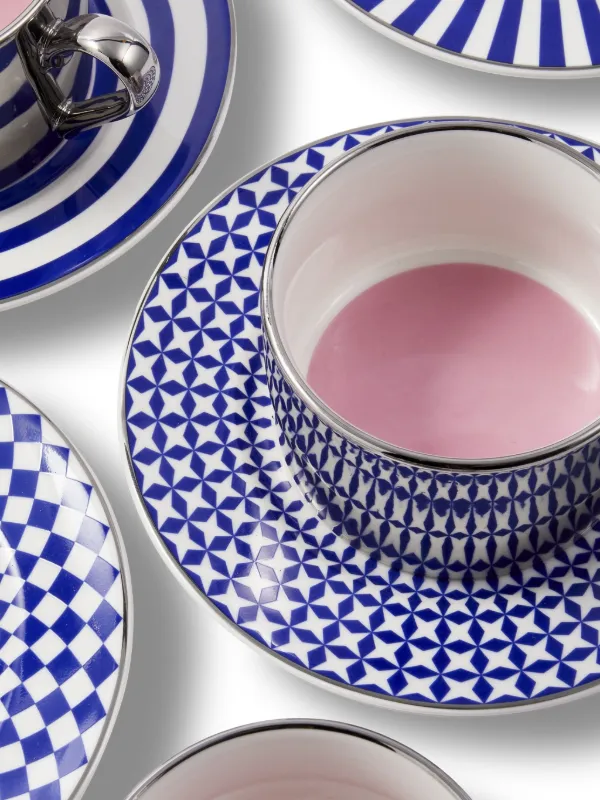 POLSPOTTEN Aunty Kaffeetassen | Blau