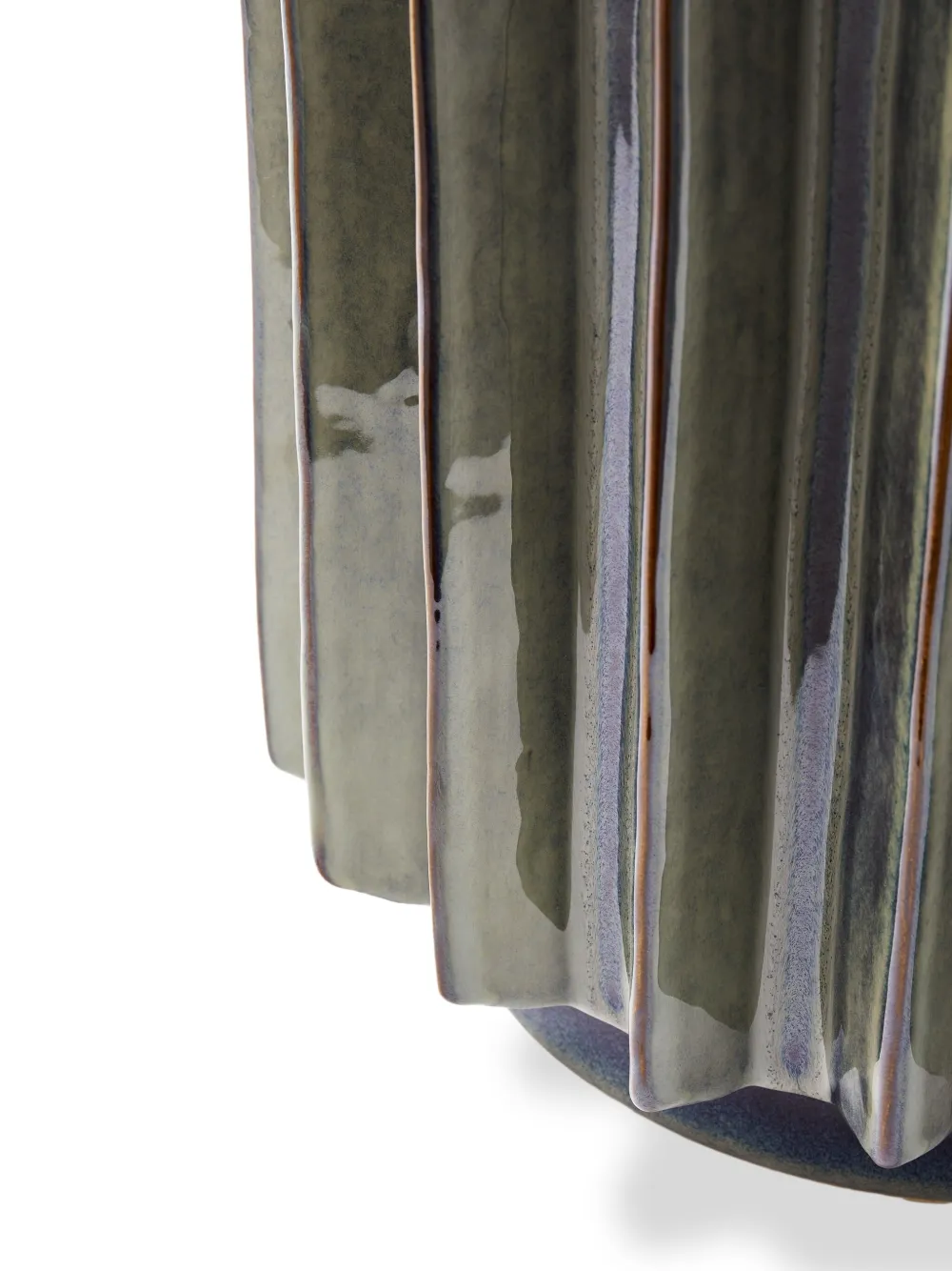  Polspotten Okra Ceramic Side Table - Green 