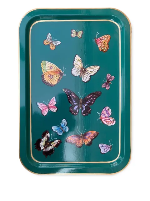 Les-Ottomans Butterflies tray