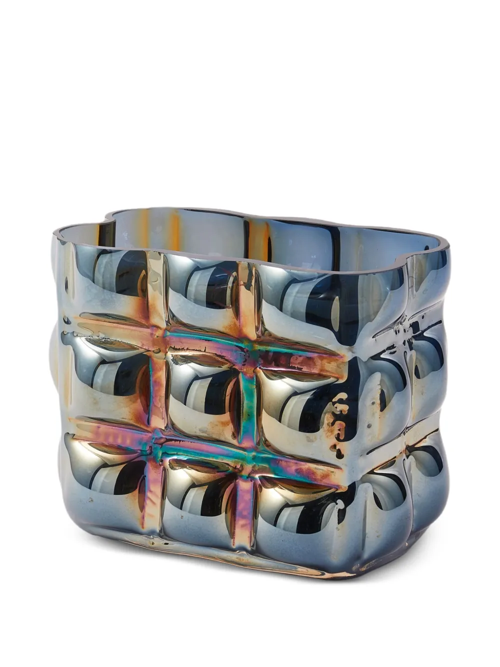 POLSPOTTEN small Bubble iridescent vase (17cm x 24cm x 19cm) | Vases | Image 2