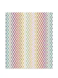 Missoni Home Watamu zigzag-patterned tablecloth - White