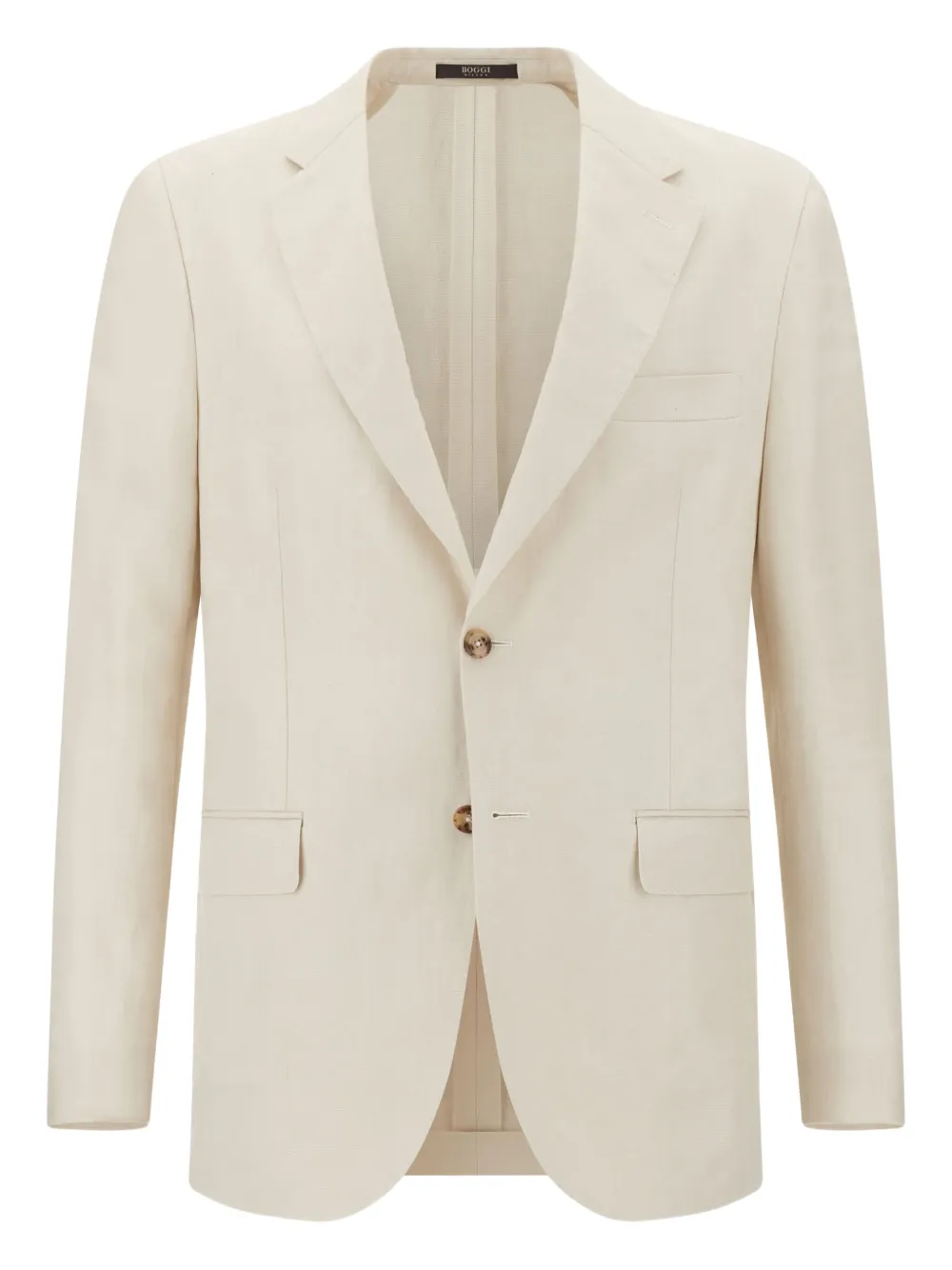 Boggi Milano linen blazer | Neutrals | Image 1