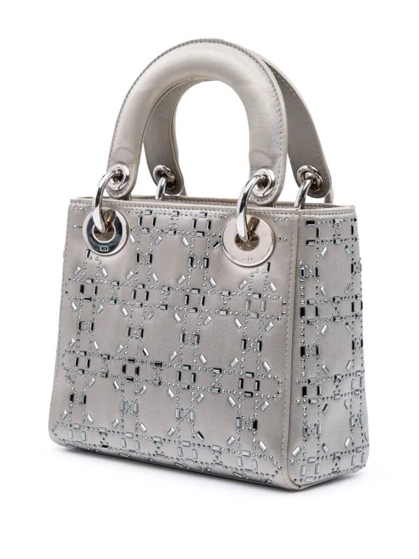Christian Dior Pre-Owned 2018 ミニ サテン レディ ディオール