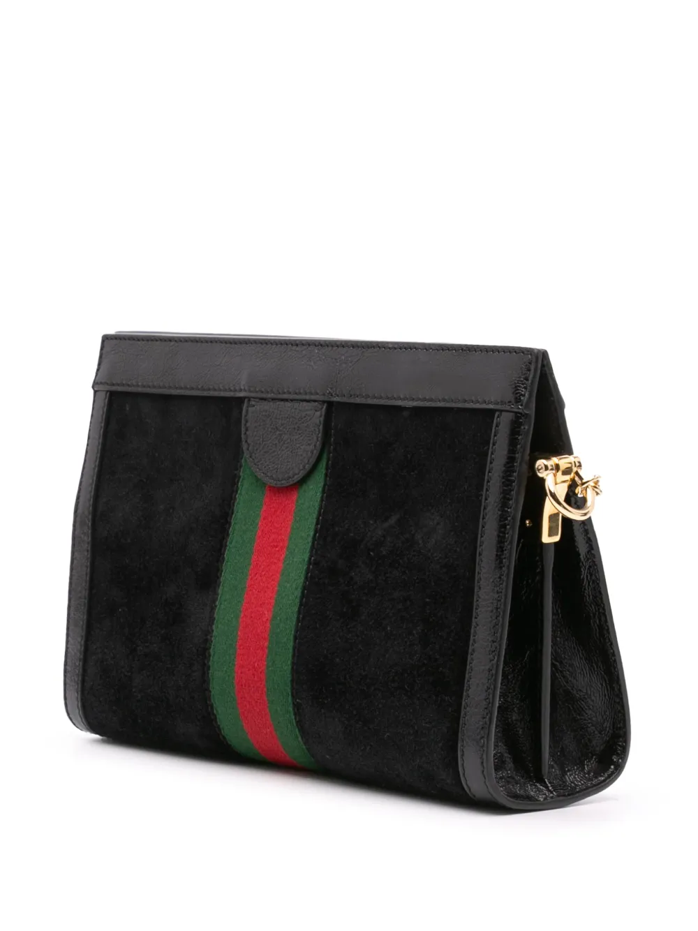 Gucci Pre-Owned 2016-2024 Small Suede Ophidia Chain crossbody bag | Pre-Owned | Image 2