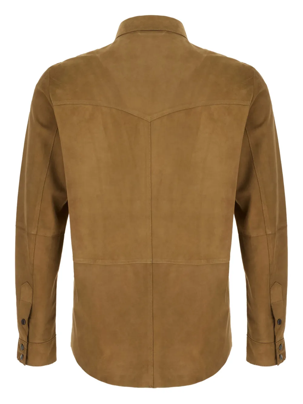 COLAMARINO suede button-fastening shirt | Image 2