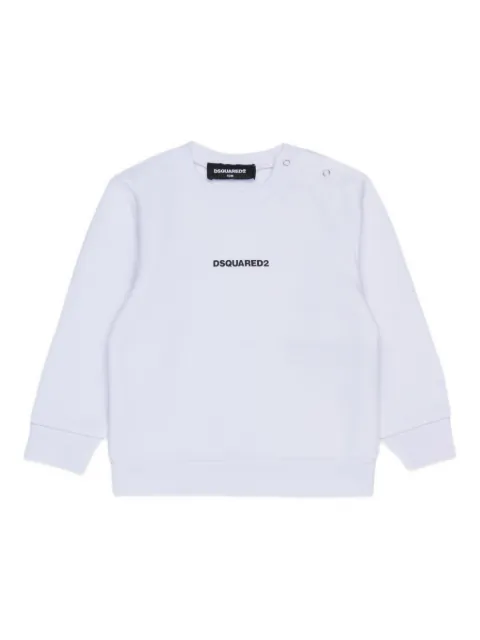 DSQUARED2 KIDS logo-print crew-neck sweatshirt