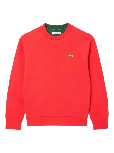 Lacoste piqué crew-neck sweatshirt