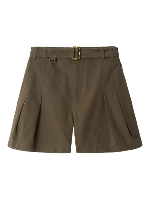 Burberry shorts con cinturón