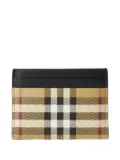 Burberry check card holder - Neutrals
