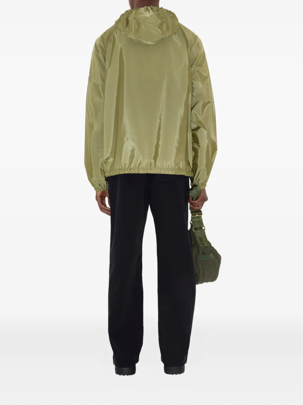Burberry Jack met Vintage Check-afwerking Groen