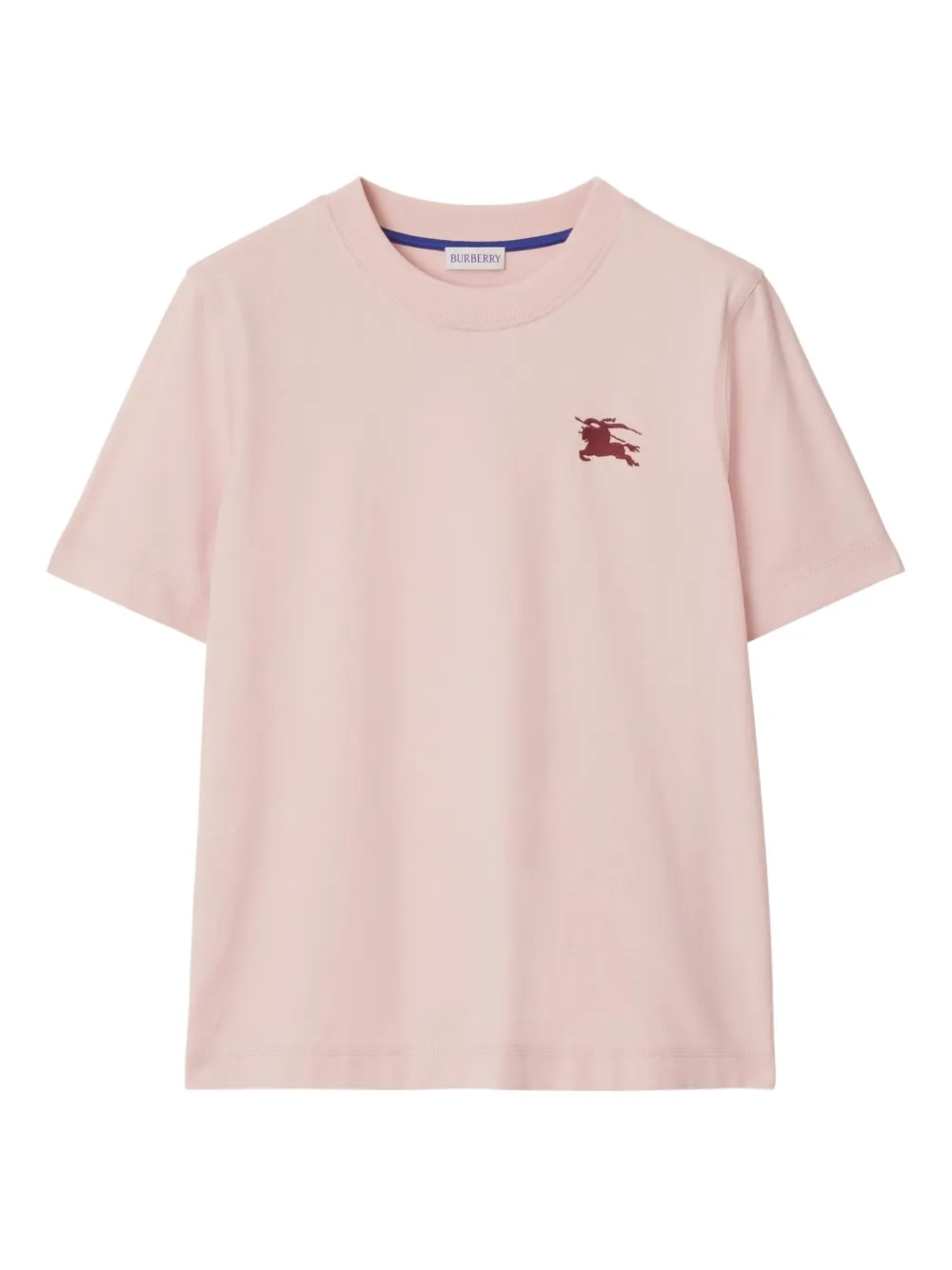 Burberry playera con estampado Equestrian Knight | rosado | Image 1