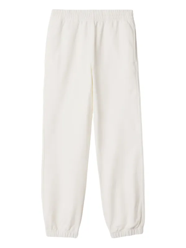 Burberry Cross Stitch EKD​ Track Pants in White
