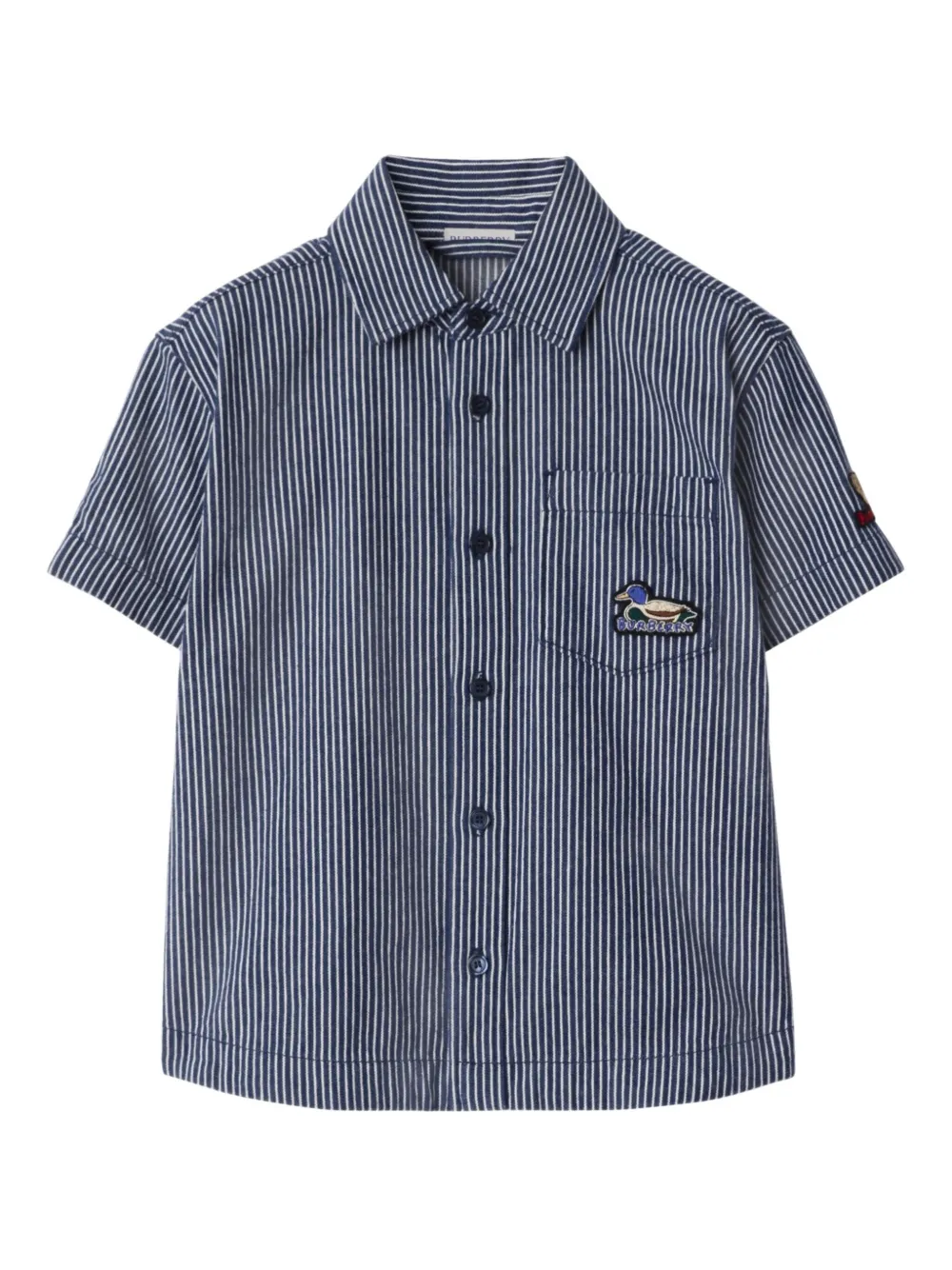 Burberry Kids' Striped Denim Shirt
