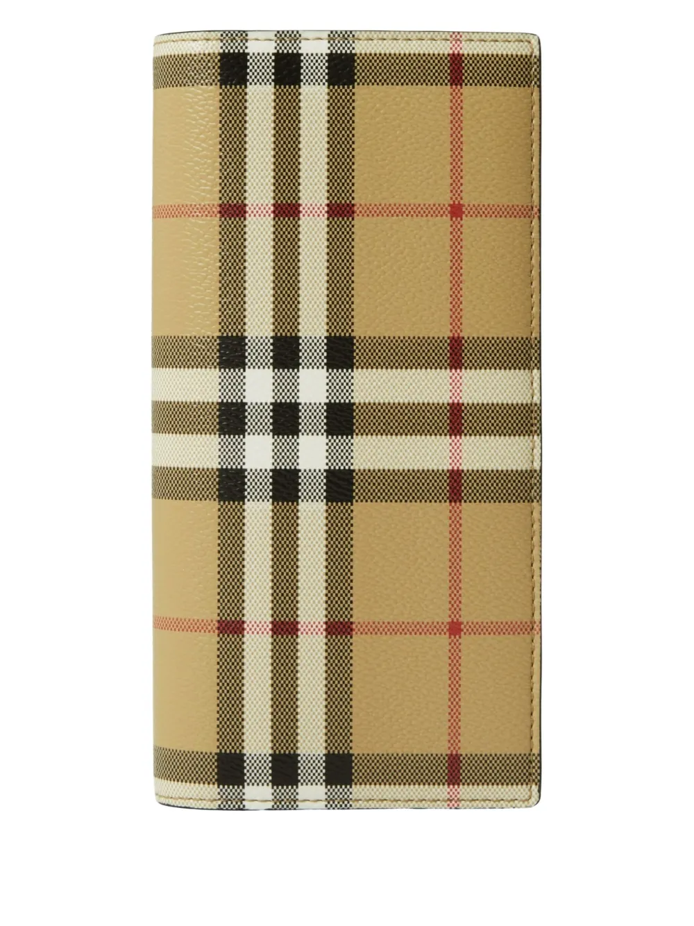 Burberry Canvas Checkered Bifold Wallet