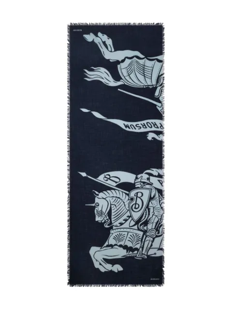 Burberry EKD wool scarf