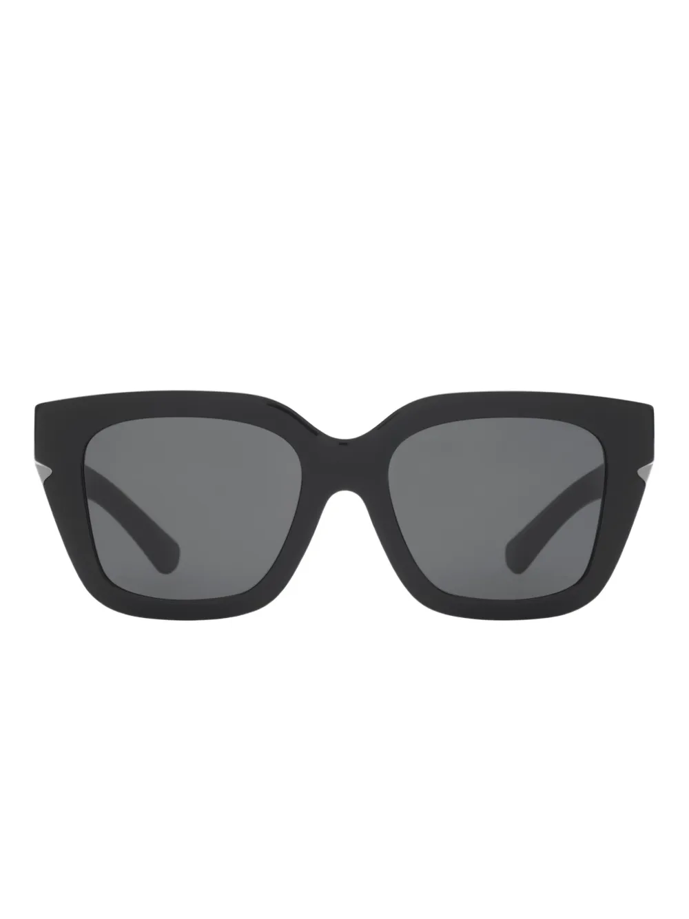 Burberry Eyewear Inlaid Check zonnebril Zwart