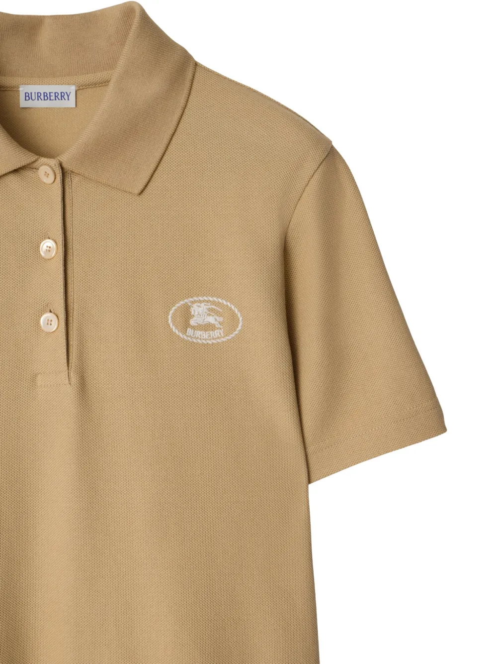 Burberry Katoenen poloshirt Beige