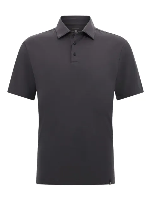 Boggi Milano Polo Shirt In Stretch Supima Cotton