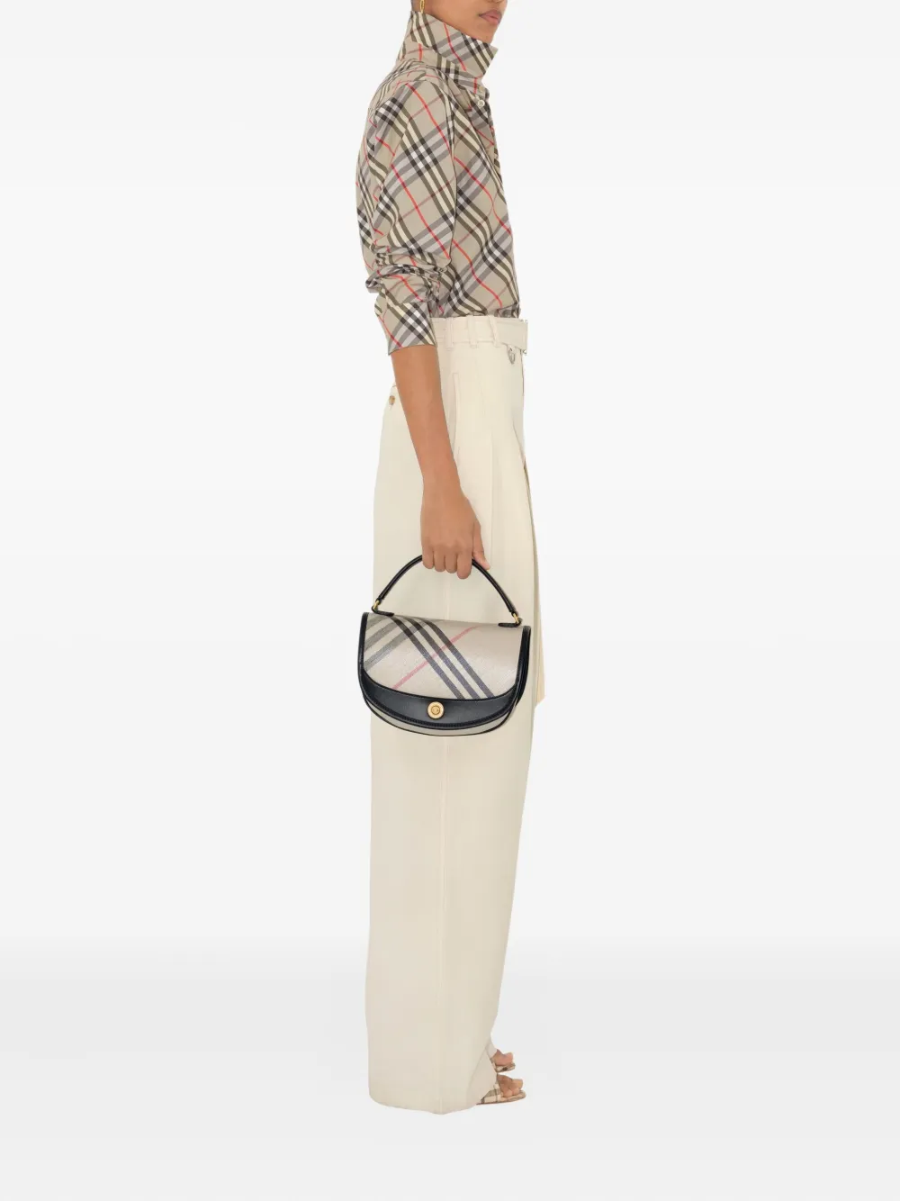 Burberry Highlands crossbodytas Beige