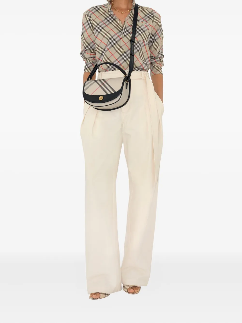 Burberry Highlands crossbodytas Beige