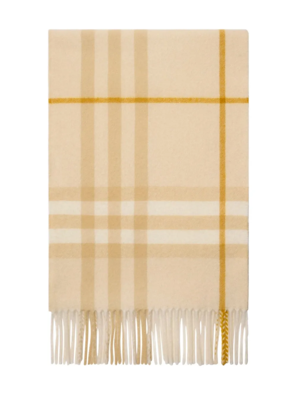 Burberry checked cashmere scarf | Women | Image 2