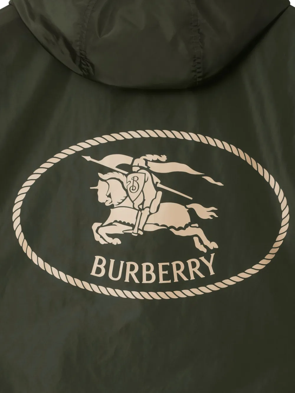 Burberry Jack met print Groen