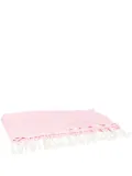 MC2 Saint Barth cotton beach towel - Pink