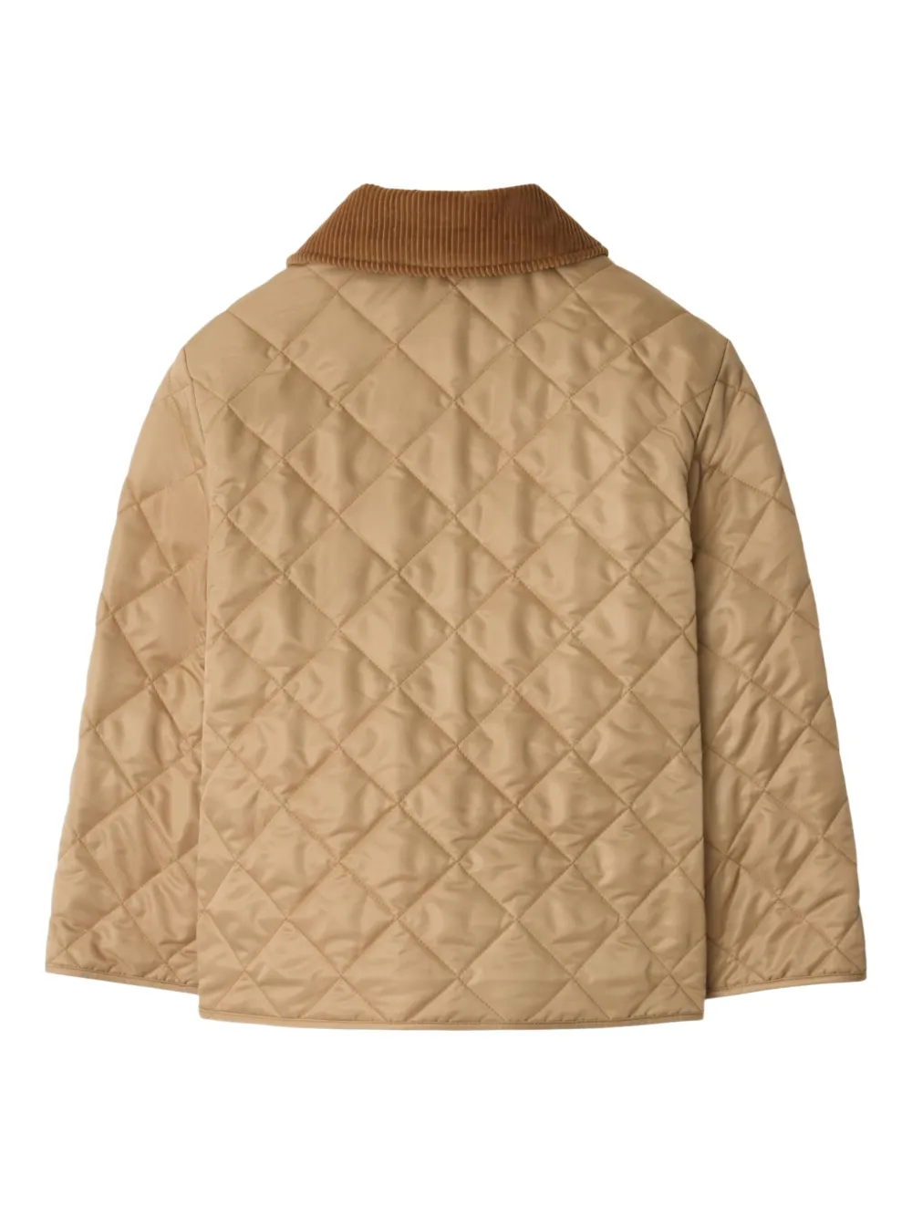 Burberry Kids Gewatteerd jack Beige