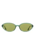 Mykita oval-frame sunglasses - Green