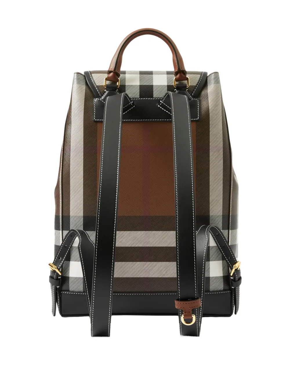 Burberry Vintage check rugzak Bruin