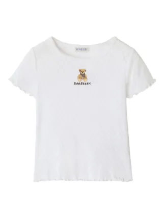 BURBERRY キッズ Tシャツ ⑤ Burberry Kids Thomas Bear Cotton t-shirt | White | FARFETCH