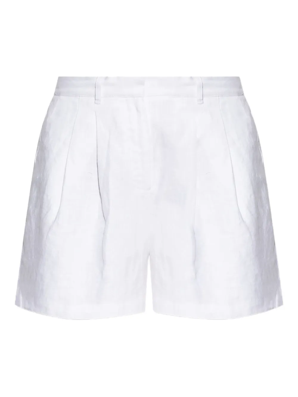 Posse bermudas con pinzas | blanco | Image 1
