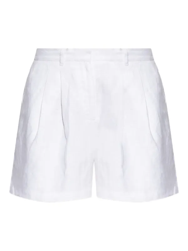 Linen Shorts Pleated Shorts Women's Posse Pleated Shorts