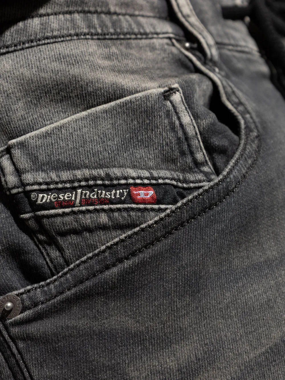 Diesel D-Krooley-B jeans Grijs